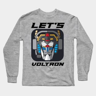 Let's Voltron by Samoht Lion Long Sleeve T-Shirt